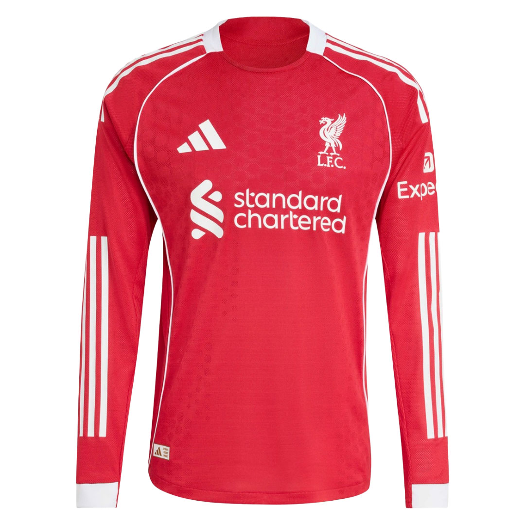 Liverpool 25/26 Uzun Kollu Profesyonel Maç İç Saha Forma