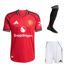 Manchester United 25/26 İç Saha Forma Şort Konç Set