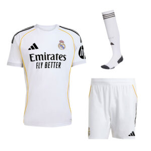 Real Madrid 25/26 İç Saha Forma Şort Konç Set