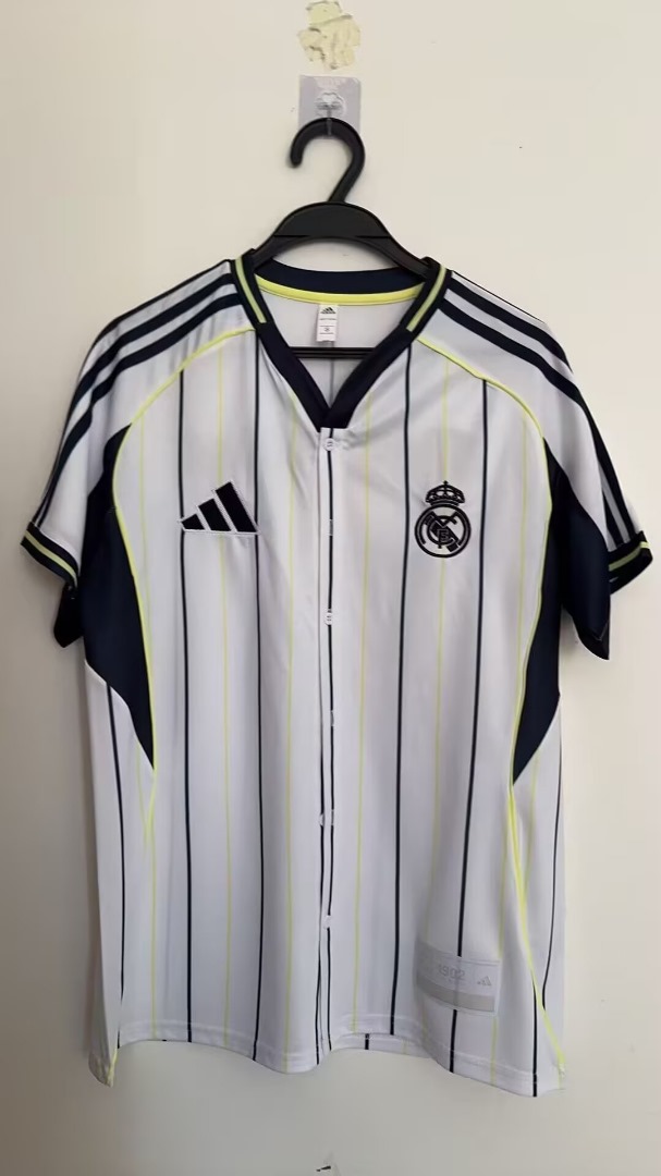 Real Madrid 25/26 ABD Beyaz Gömlek - Görsel 2