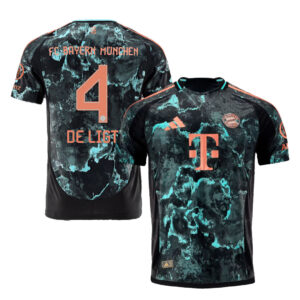 Matthijs de Ligt Bayern Münih 2024/25 Deplasman Forma