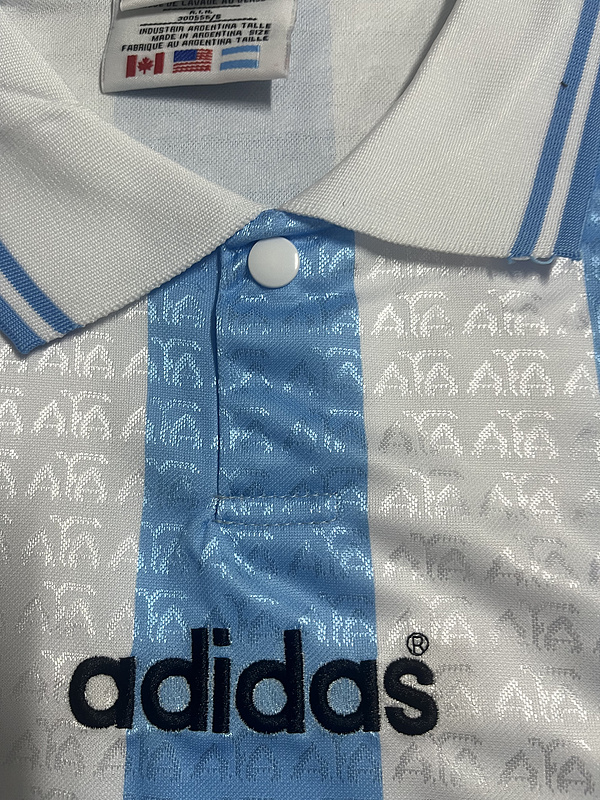 Arjantin 1994 İç Saha Retro Forma - Görsel 4