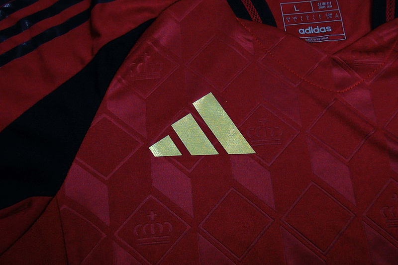 Belçika EURO 2024 Profesyonel İç Saha Forma - Görsel 5