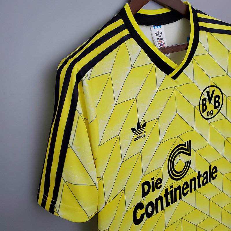 Borussia Dortmund 1988 Retro Forma - Görsel 3