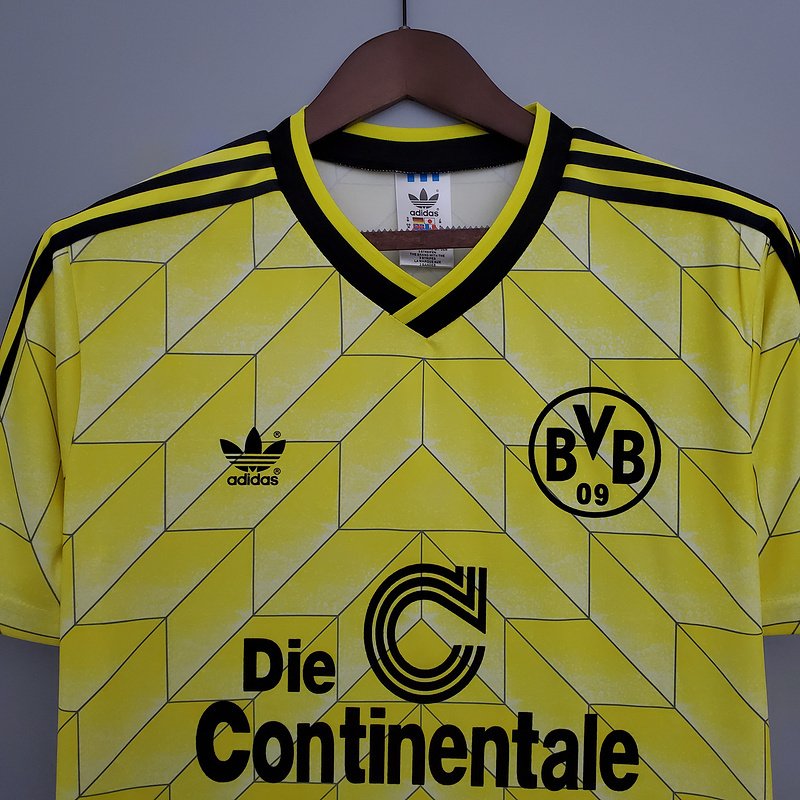Borussia Dortmund 1988 Retro Forma - Görsel 4