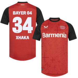 Granit Xhaka Bayer Leverkusen 2024/25 İç Saha Forma
