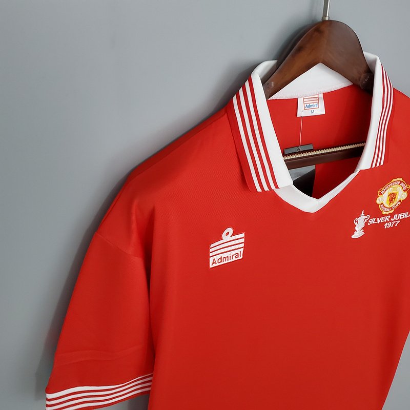 Manchester United 1977 Retro Forma - Görsel 3