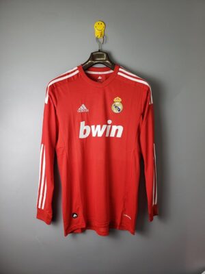 Real Madrid 2012 Kırmızı Uzun Kollu Retro Forma