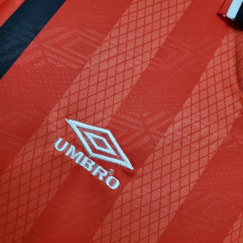 Nottingham Forest 94/95 Kırmızı Retro Forma - Görsel 5