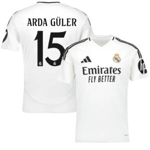 Arda Güler Real Madrid 2024/25 İç Saha Forma